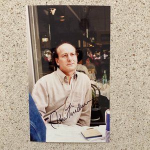 Peter Friedman Signed Photo 3”X6” The Heidi Chronicles Tateh In Ragtime Musical